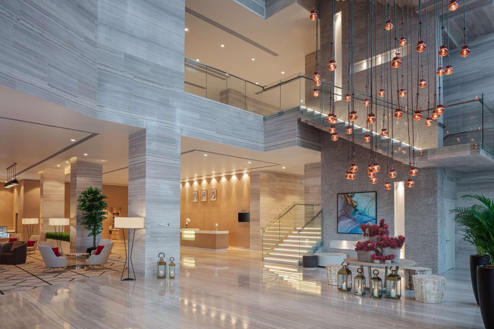 Doubletree By Hilton Fujairah City Eksteriør bilde Lobby